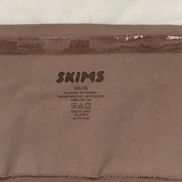 SKIMS - Core Control, High-Waisted Thong | Size: XXS/XS | Color: Umber | NWOT - Picture 9 of 9